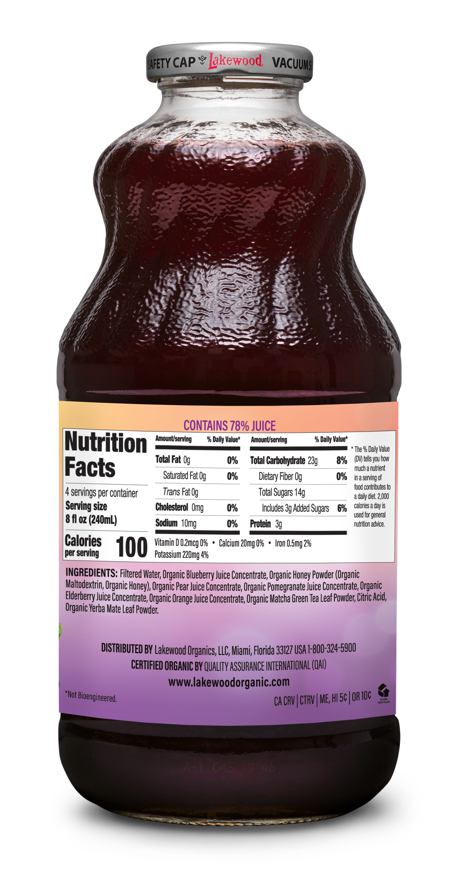 Lakewood Nurture Berry Thunder Juice | 32oz