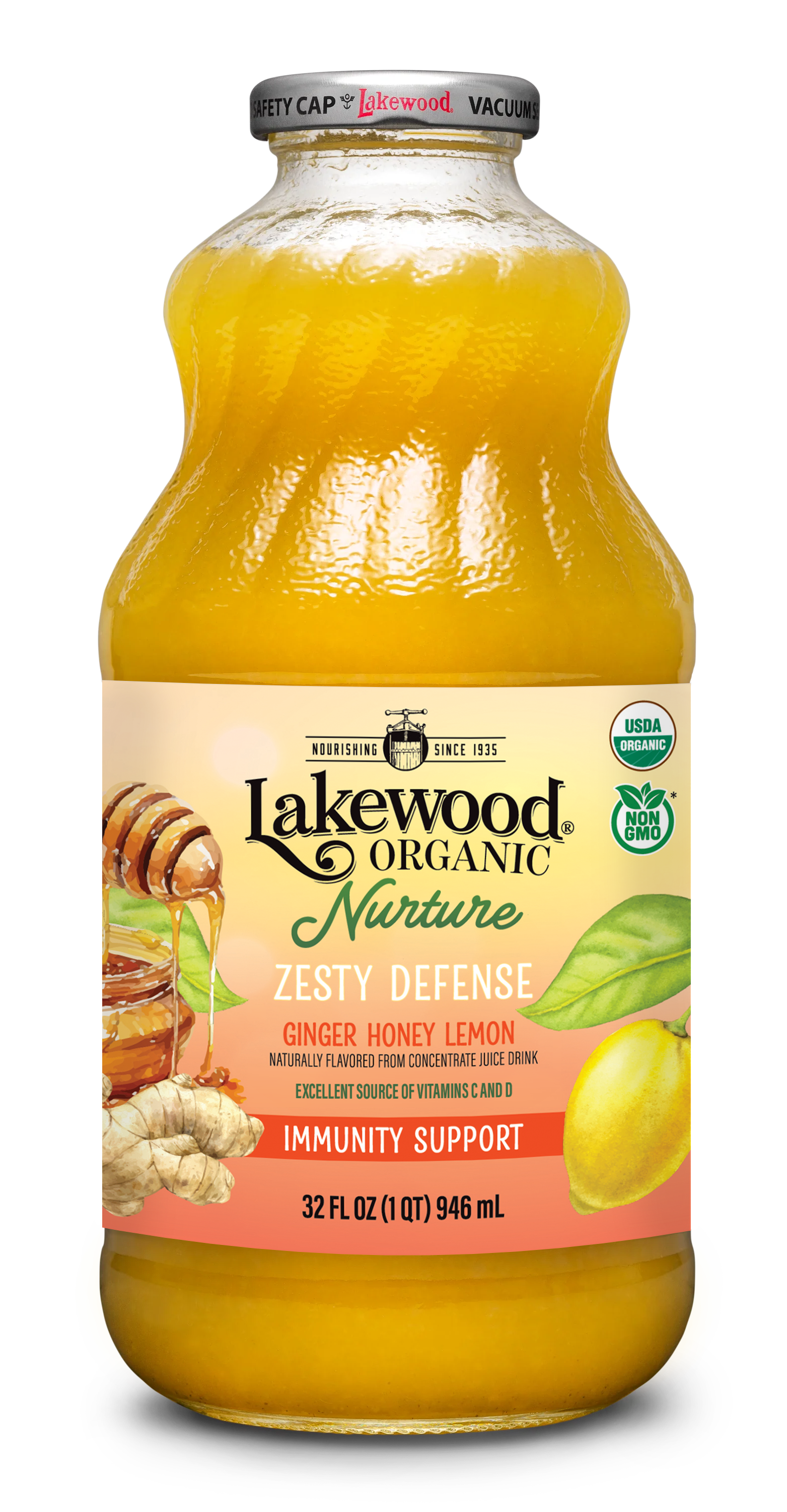 Lakewood Nurture Zesty Defense Juice | 32oz