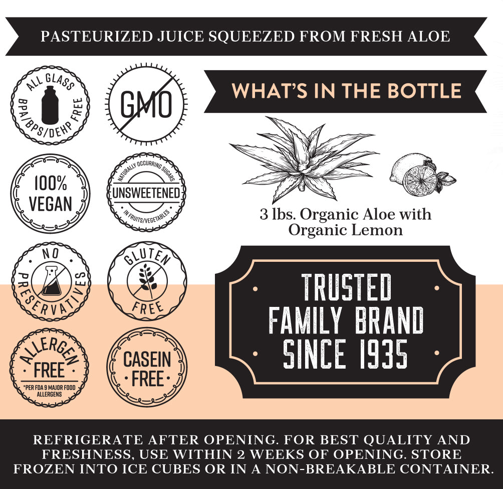 Lakewoodorganic Pure Aloe | 32 oz
